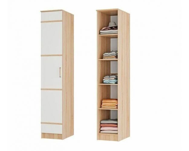 Пенал СП-01 550 Сакура дуб сонома / белый Пенал СП-01 550 Сакура дуб сонома / белый