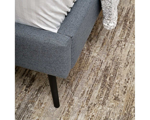 Кровать с ортопедическим основанием 1600 Сильвия лагуна пепел Кровать с ортопедическим основанием 1600 Сильвия лагуна пепел