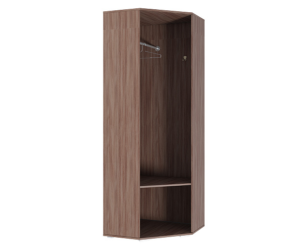 Шкаф угловой Ника ШУ 701 ясень шимо светлый / ясень шимо темный Шкаф угловой Ника ШУ 701 ясень шимо светлый / ясень шимо темный