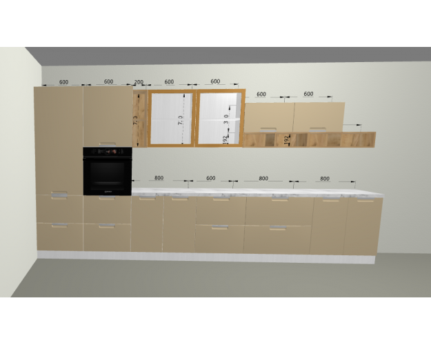 Кухонный гарнитур Авенза 4200 Терра Кухонный гарнитур Авенза 4200 Терра