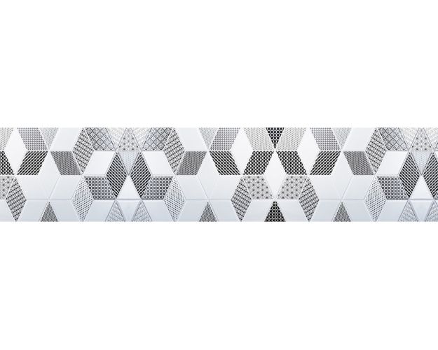 Фартук для кухни КМ 154 Плитка серая Ромбы Фартук для кухни КМ 154 Плитка серая Ромбы