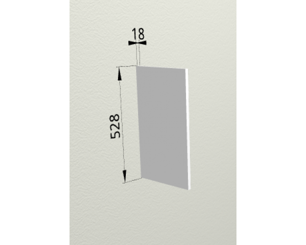 Панель ТАПГ (для верхних шкафов АПГ) Бланко