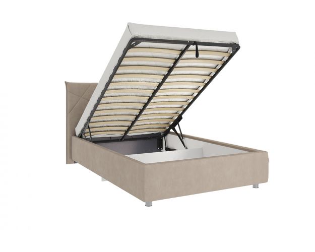 Кровать с подъёмным механизмом 1200 Квест галька (велюр) Кровать с подъёмным механизмом 1200 Квест галька (велюр)