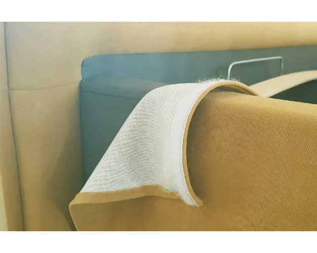 Кровать с подъёмным механизмом 1200 Квест медовый (велюр) Кровать с подъёмным механизмом 1200 Квест медовый (велюр)