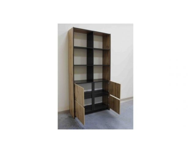 Стеллаж большой Бостон дуб вотан / венге Стеллаж большой Бостон дуб вотан / венге